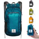 Mochila de caminhada 4Monster 32L resistente à água, leve, azul