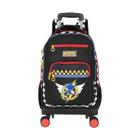 Mochila de Carrinho Branca EscolarRR Sonic -Luxcel