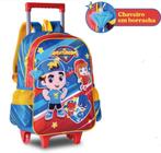 Mochila de Carrinho Infantil Escolar Os Aventureiros