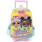 Mochila De Carrinho Lol Bling On Spring Azul Rosa E Amarelo