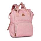 Mochila De Costa Feminina Mommy Bag Rosa - Clio Style