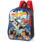 Mochila de Costa Hot Wheels Carro Juvenil Escolar Corrida - Luxcel