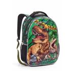 Mochila de costa infantil dinossauro verde menino mochila escolar seanite