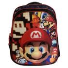 Mochila de Costa Infantil Escolar Super Mario Bros 3D Menino