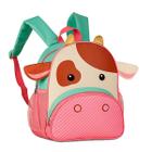 Mochila de Costa Infantil Pequena Bichinhos Pet Escolar