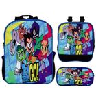 Mochila de Costa Menino Jovens Titãs + Lancheira Lançamento - TOYS 2U