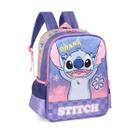 Mochila De Costa Violeta Stitch Disney Classics Infantil - Luxcel