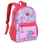 Mochila de Costas Bubu Infantil Rosa Clio