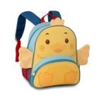 Mochila De Costas Creche P Bichinhos Zoo Escolar Infantil