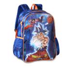 Mochila de Costas Dragon Ball Super Meninos Alça Reforçada