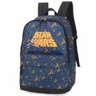 Mochila de Costas Escolar Infantil Juvenil Star Wars Azul