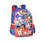 Mochila De Costas Escolar Infantil Os Aventureiros Clio 16" Av2402j