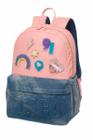 Mochila de Costas Escolar Lilica Ripilica Lov. It Play Patch Feminino