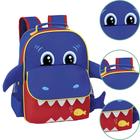 Mochila de Costas Escolar Masculina Feminina Infantil Volta as Aulas Menino Menina Dino - Apparatos