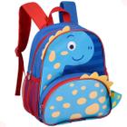 Mochila de Costas Escolar Passeio Infantil Dinossauro