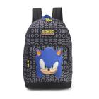 Mochila De Costas Escolar Sonic The Hedgehog Sega Luxcel