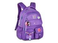 Mochila De Costas Feminina Clio Style Nylon Soft Rebecca Bonbon