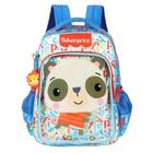 Mochila De Costas Fisher Price Pandinha Azul Luxcel