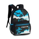 Mochila de Costas Free Fire Juvenil Meninos Infantil Passeio