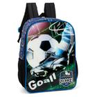 Mochila de Costas Futebol Gol Preto - Luxcel