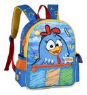 Mochila De Costas Galinha Pintadinha Bolsa Escolar Infantil