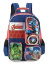 Mochila De Costas Infantil Avengers ul Vingadores Luxcel