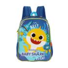 Mochila de Costas Infantil Baby Shark IS40911BS Azul Cor: Azul