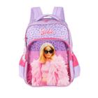 Mochila de Costas Infantil Barbie IS41441BB Pink Cor: Violeta