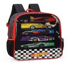 Mochila de Costas Infantil Hot Whells Preto Ref.IS39141HWPT Luxcel