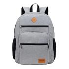 Mochila de Costas Juvenil - Cinza - Xeryus