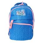 Mochila de Costas, Juvenil Escolar, Notebook Stitch Disney, Azul, Luxcel