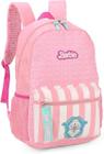 Mochila de Costas Juvenil Filme Barbie Rosa Luxcel