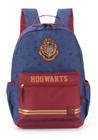 Mochila De Costas Juvenil Harry Potter Hogwarts Azul Luxcel