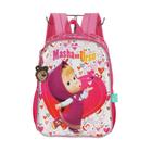 Mochila de Costas Luxcel Masha e o Urso Pink