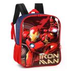 Mochila De Costas Menino Avengers Homem de Ferro Escolar