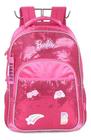 Mochila De Costas Original Barbie Paetê C/ Chaveiro - Luxcel