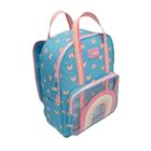 Mochila de Costas sem rodinha Arco Iris Azul Ceu Puket