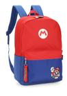 Mochila de Costas Super Mario Bros Infantil Escolar Casual - Luxcel