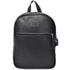 Mochila de Couro Reforçada Preta Cla-Cle