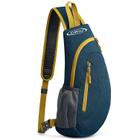 Mochila de ombro Sling Bag G4Free, tiracolo, azul escuro