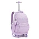 Mochila De Roda 19" Feminina Color Up Passeio Escolar Viagem - Seanite