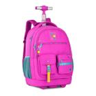 Mochila De Rodas Luluca Juvenil Pandinha Escolar Meninas