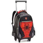 Mochila De Rodinha Escolar C/ Carrinho Menino Aranha Spider