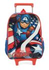 Mochila de Rodinha Escolar Capitão América Original Marvel