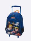 Mochila De Rodinha Escolar Infantil Naruto Leaf