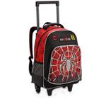 Mochila de rodinha infantil escolar menino aranha spider - Denlex