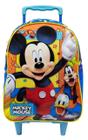 Mochila de rodinha infantil mickey mouse grande 16 xeryus 10500