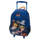 Mochila De Rodinha Menino Escolar Bolsa Original Naruto