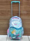 Mochila de Rodinha Mermaid Magic com lantejoula 8663