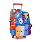 Mochila De Rodinhas Bolofofos Oficial Infantil Versátil - Escolar/Passeio/Viagens - Clio